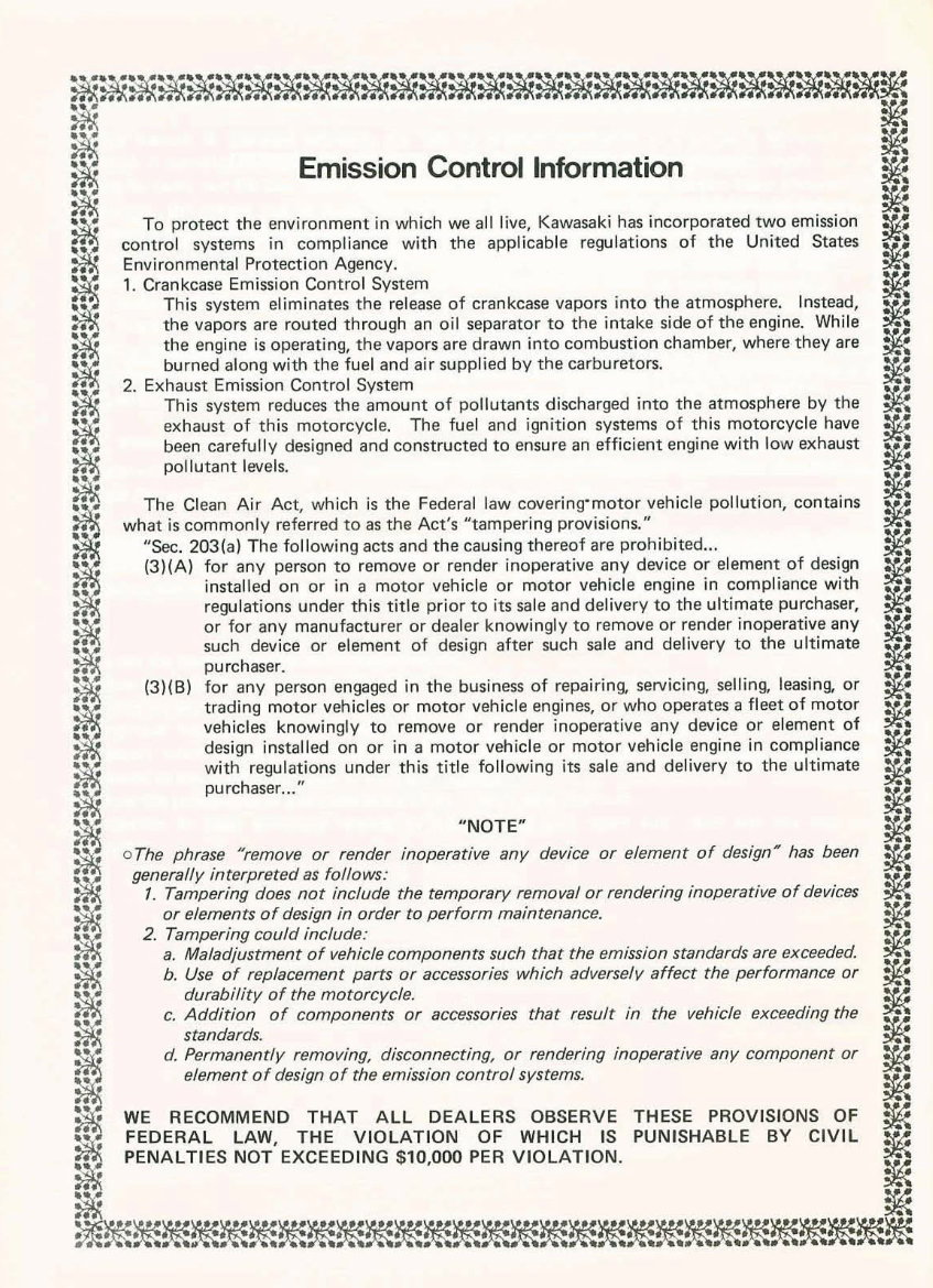 1984-2005 Kawasaki KLR250 4 Stroke Motorcycle Service & Repair Manual preview img 6