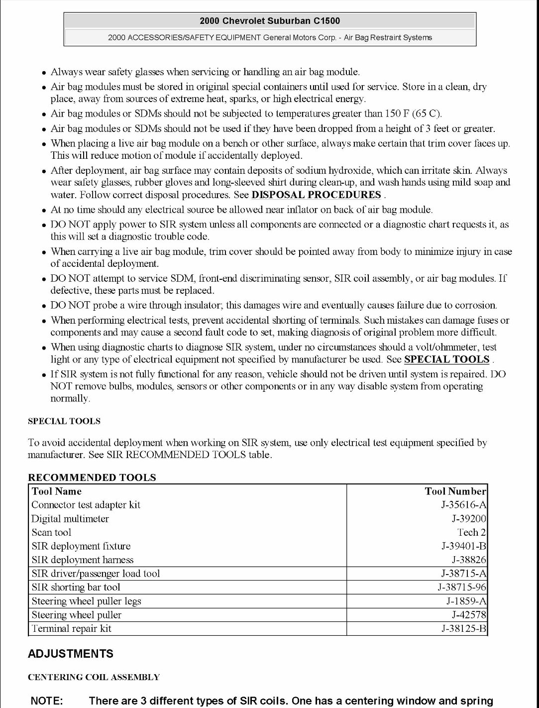 2004 Chevrolet Suburban 2500 Service & Repair Manual Software preview img 8
