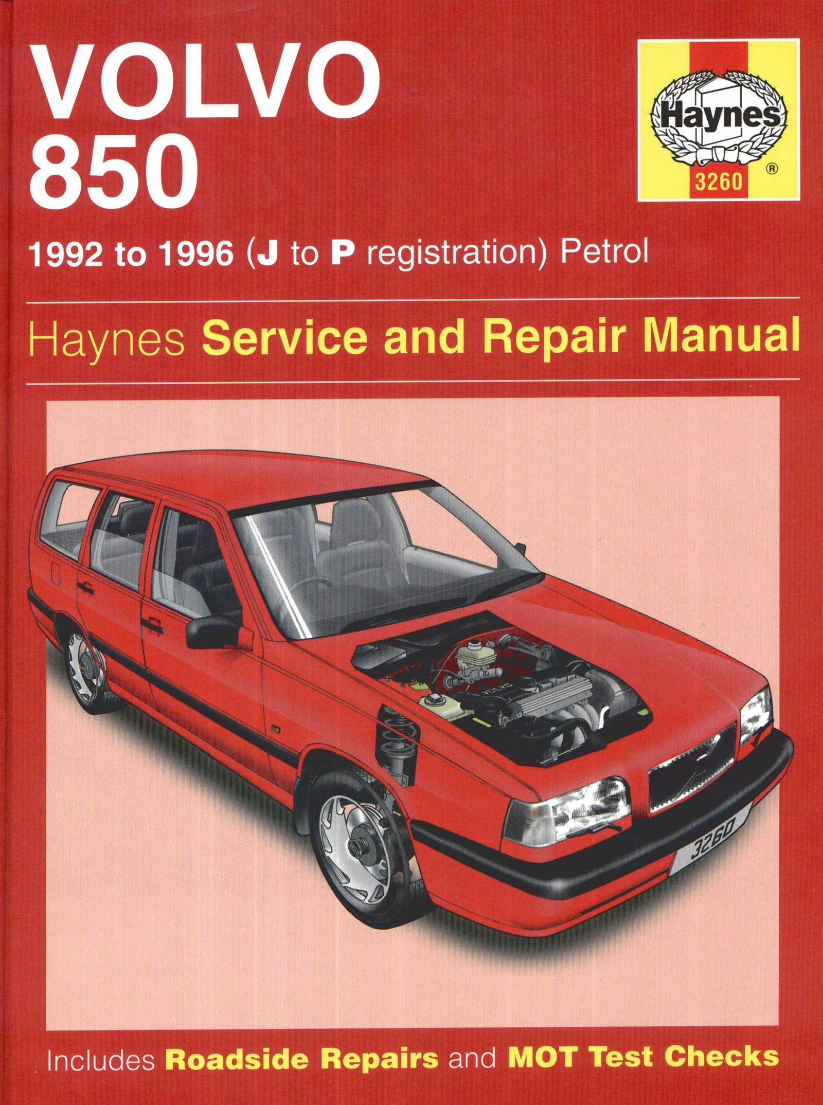 1992-1996 Volvo 850 (J-P Registration) Petrol Service & Repair Manual (177MB, Searchable, Printable, Bookmarked, iPad-rea by preview img 1