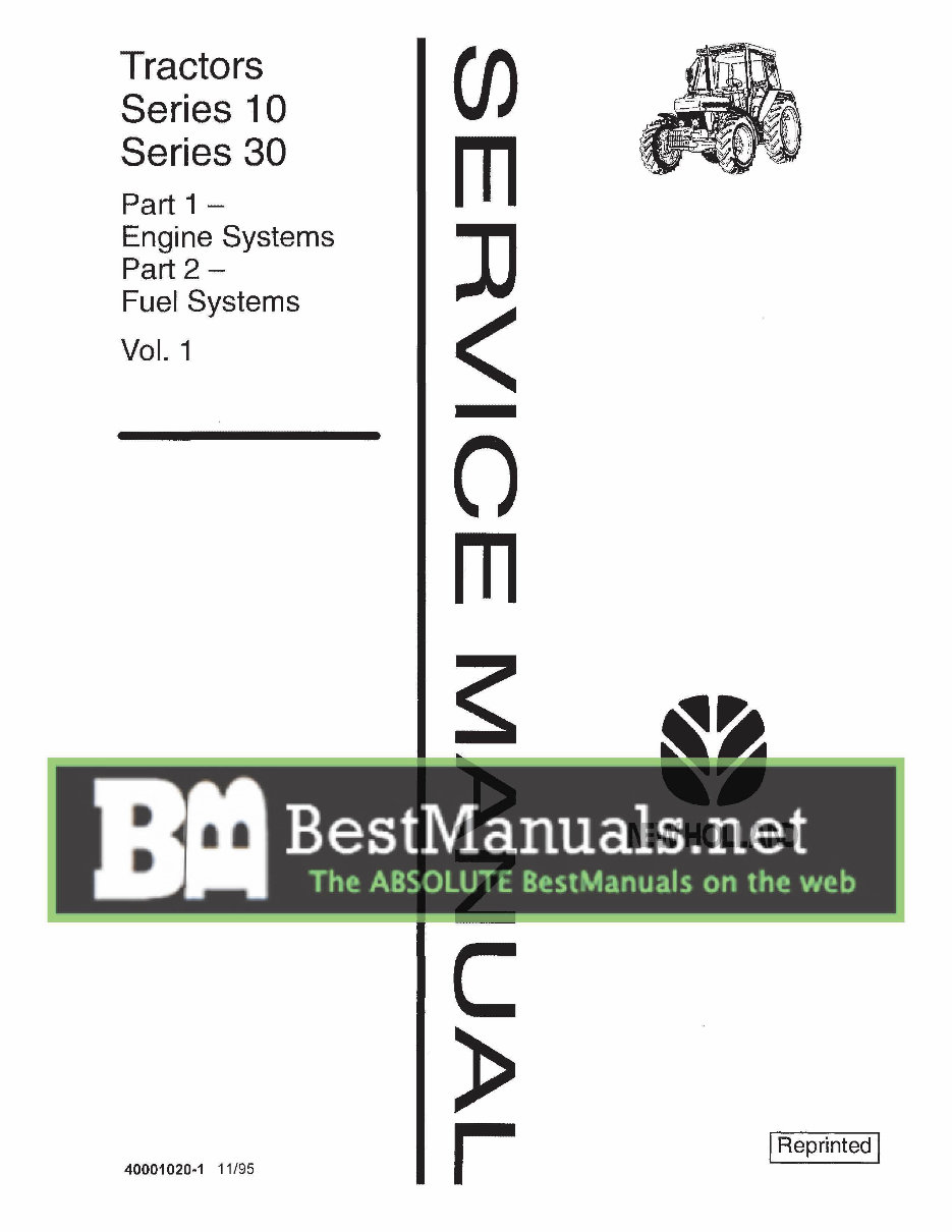 Ford 2810 / 2910 / 3910 Tractor Service & Repair Manual preview img 2