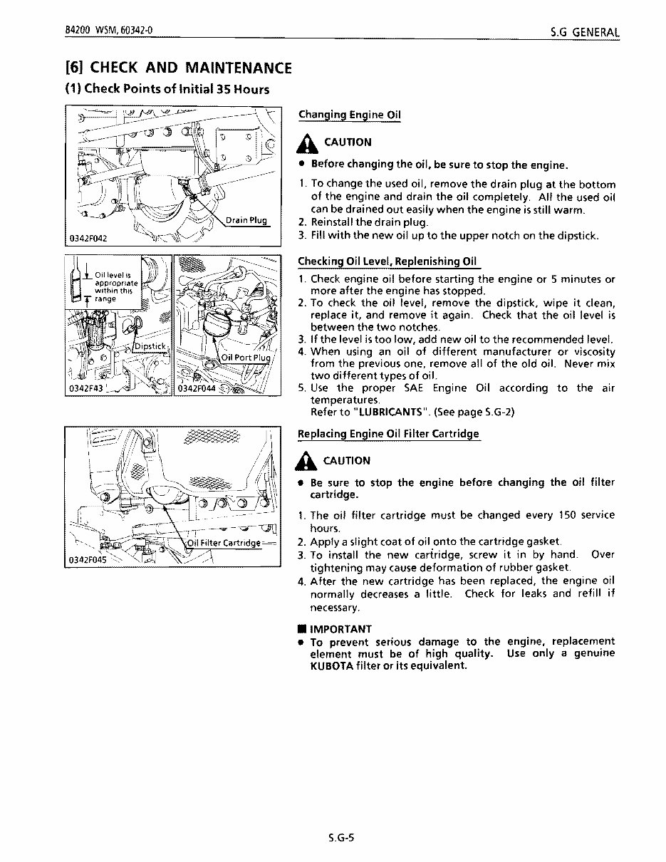 KUBOTA B4200 COMPACT Tractor RC44 42 MOWER Workshop Service Manual preview img 10