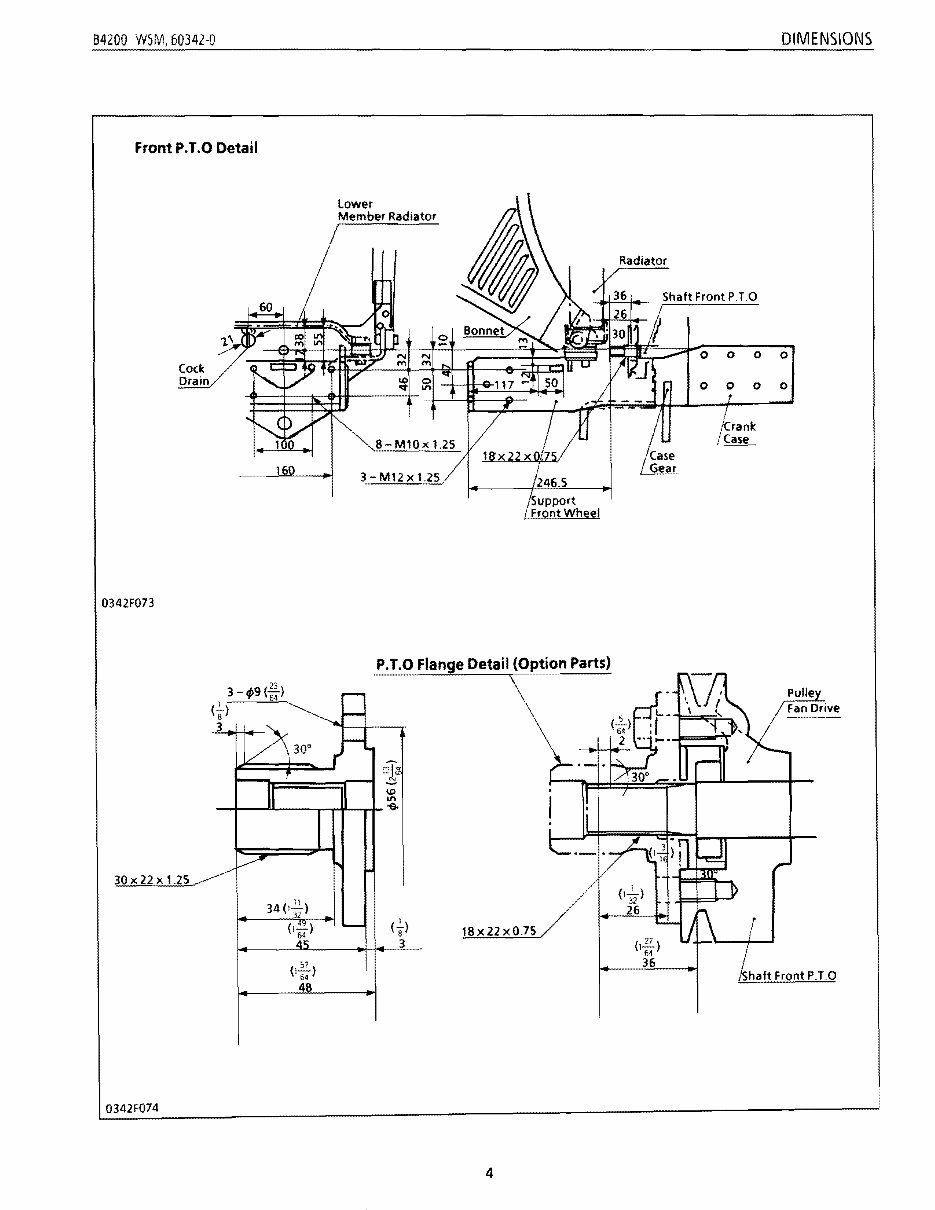 KUBOTA B4200 COMPACT Tractor RC44 42 MOWER Workshop Service Manual preview img 4