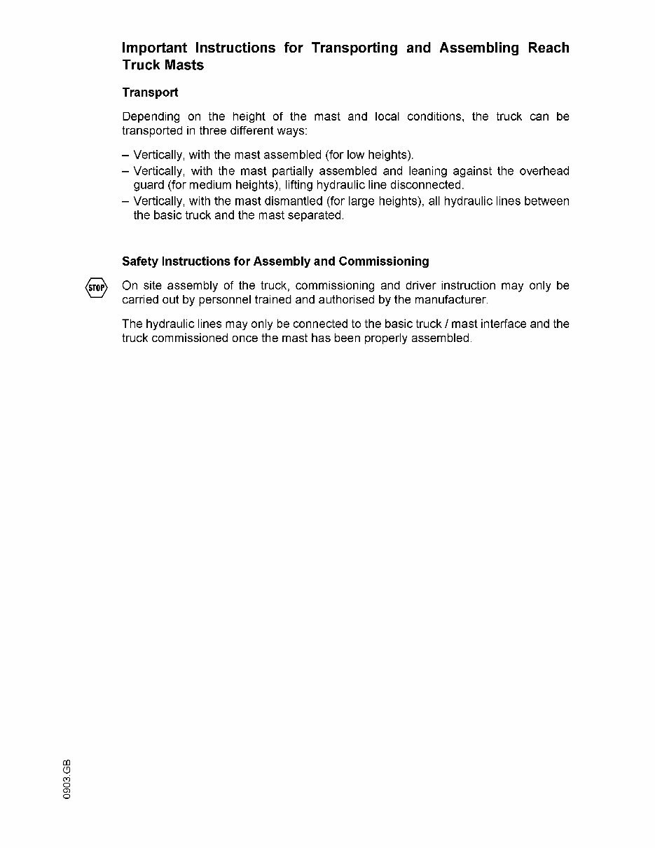 1989-2002 Jungheinrich Electric Reach Truck ETVQ20, ETVQ25 Service & Repair Manual preview img 4