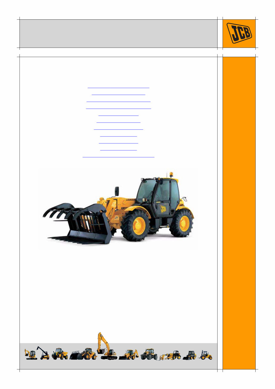 Jcb 531 70 T70 533 105 535 95 T95 536 60 T60 536 70 T70 526 56 541 70 T70 Telescopic Handler Repair Service Shop Manual preview img 3