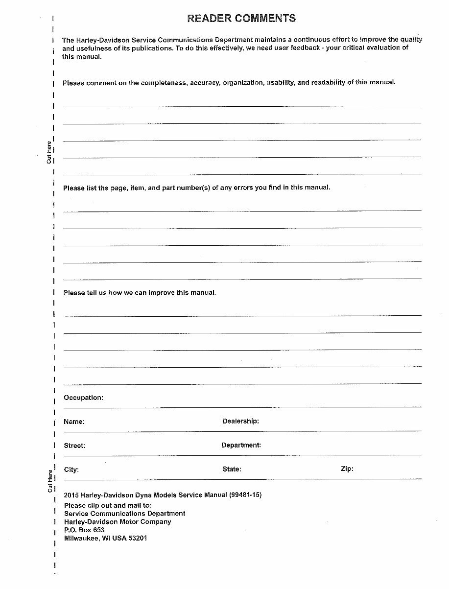 2015 Harley-Davidson FXDB Street Bob Service & Repair Manual preview img 3