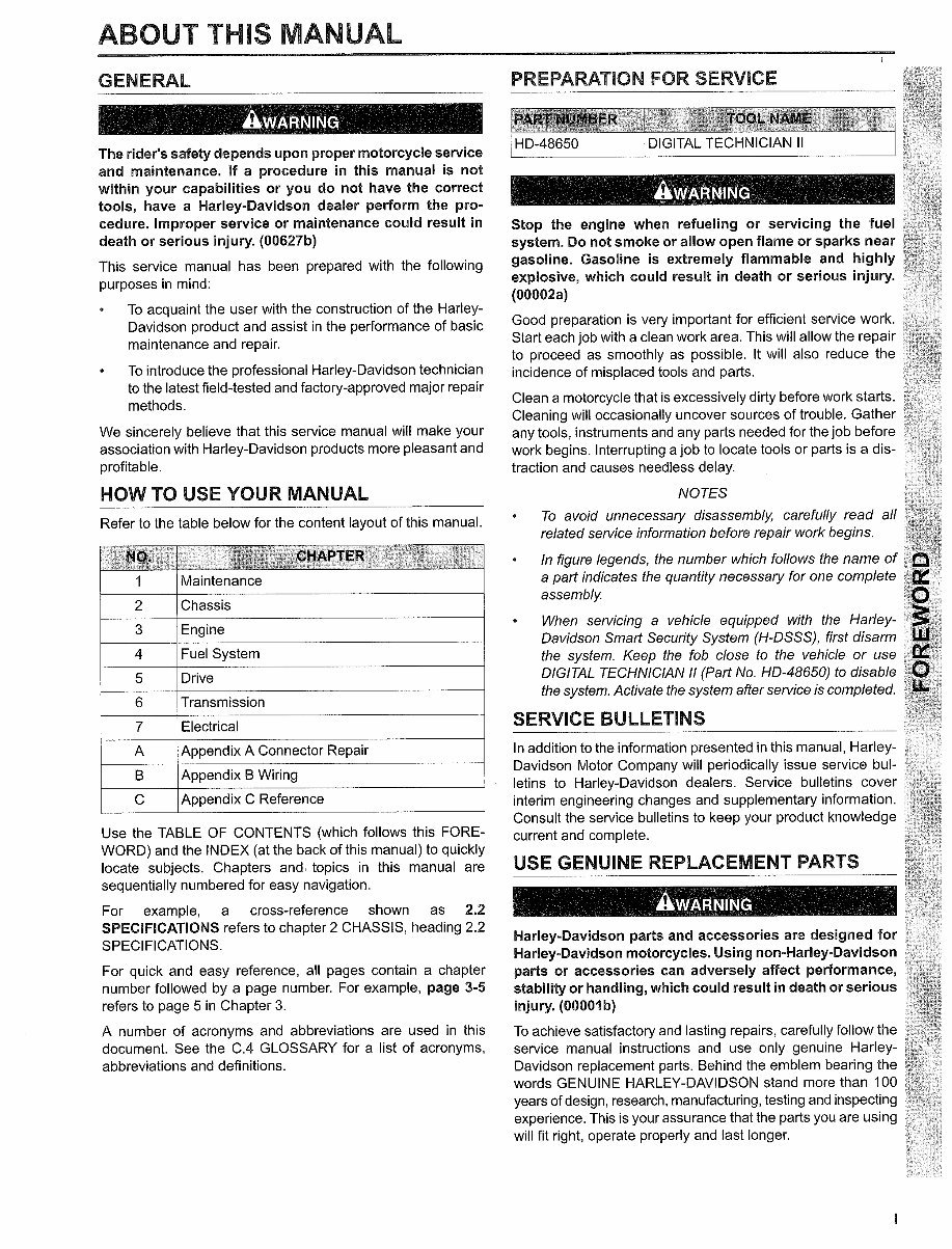 2015 Harley-Davidson FXDB Street Bob Service & Repair Manual preview img 5