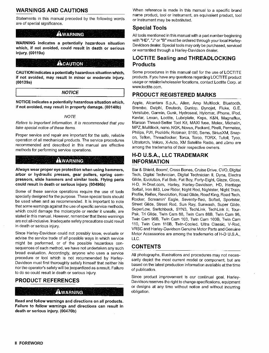 2015 Harley-Davidson FXDB Street Bob Service & Repair Manual preview img 6