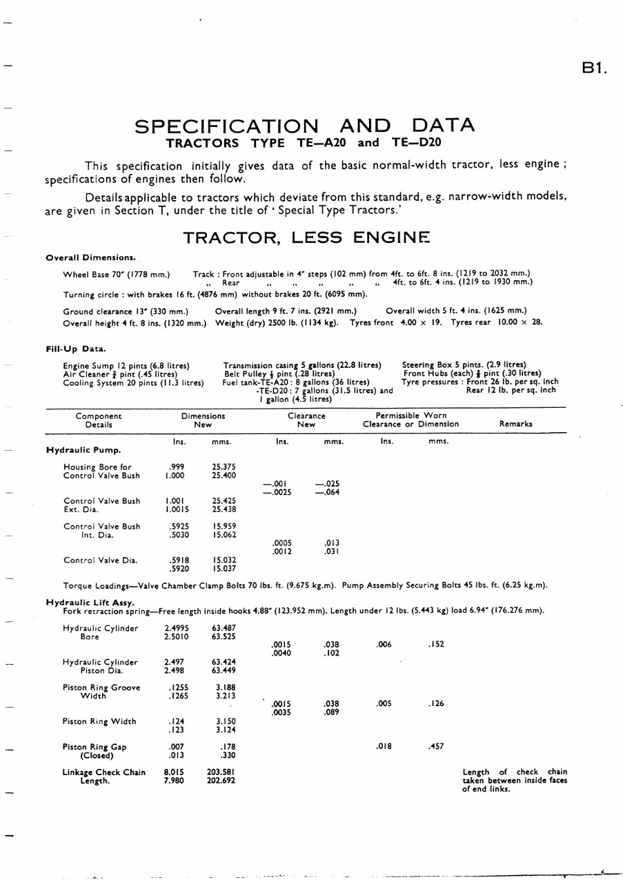 Massey Ferguson MF20 Factory Repair Manual preview img 2
