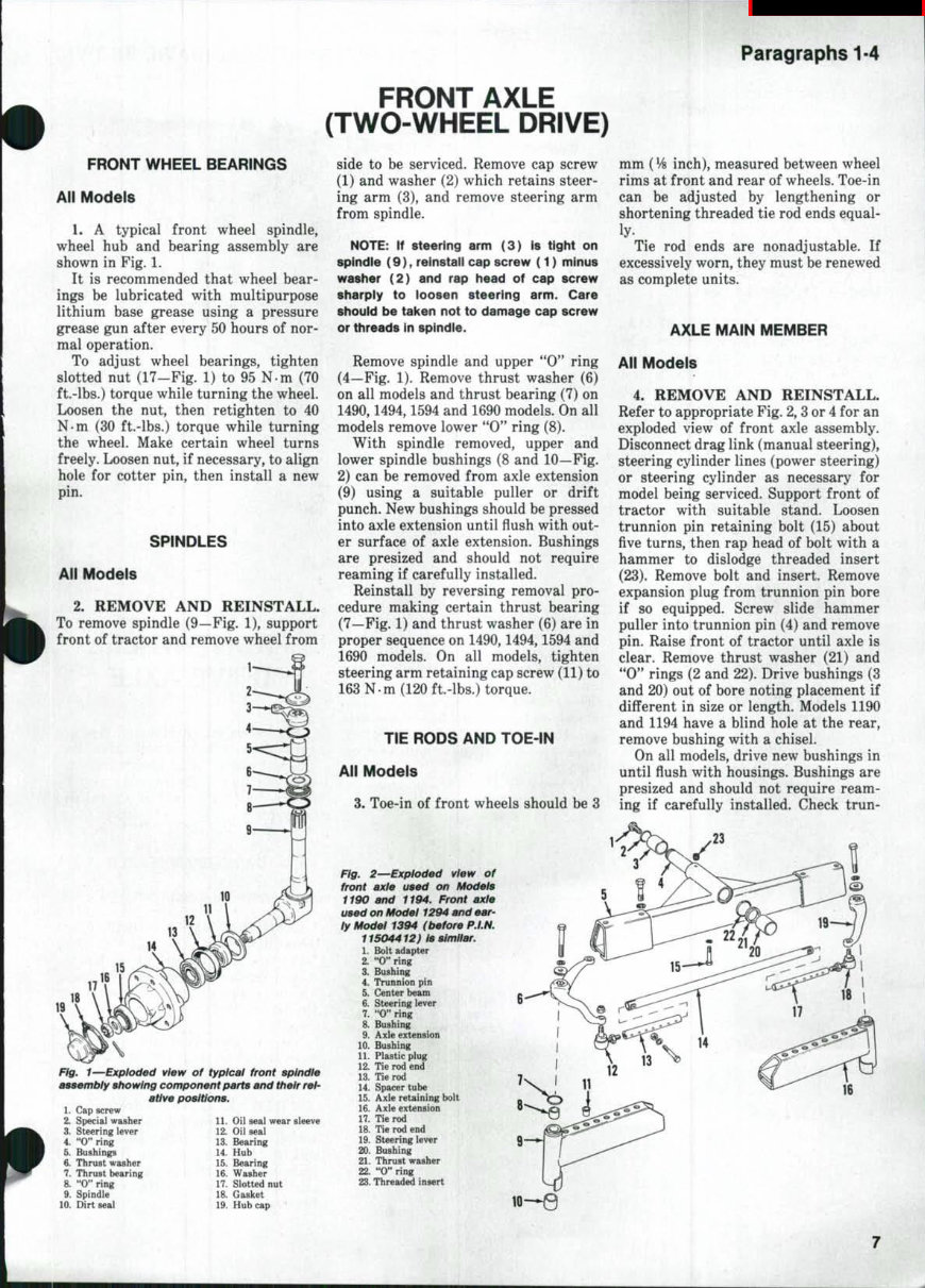 Case IH 1394 Service Repair Workshop Manual preview img 6