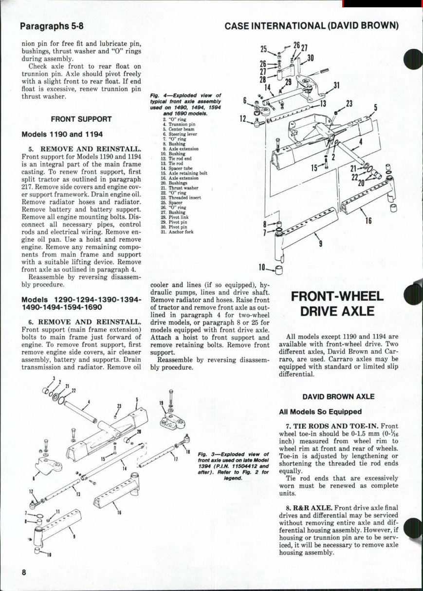 Case IH 1394 Service Repair Workshop Manual preview img 7