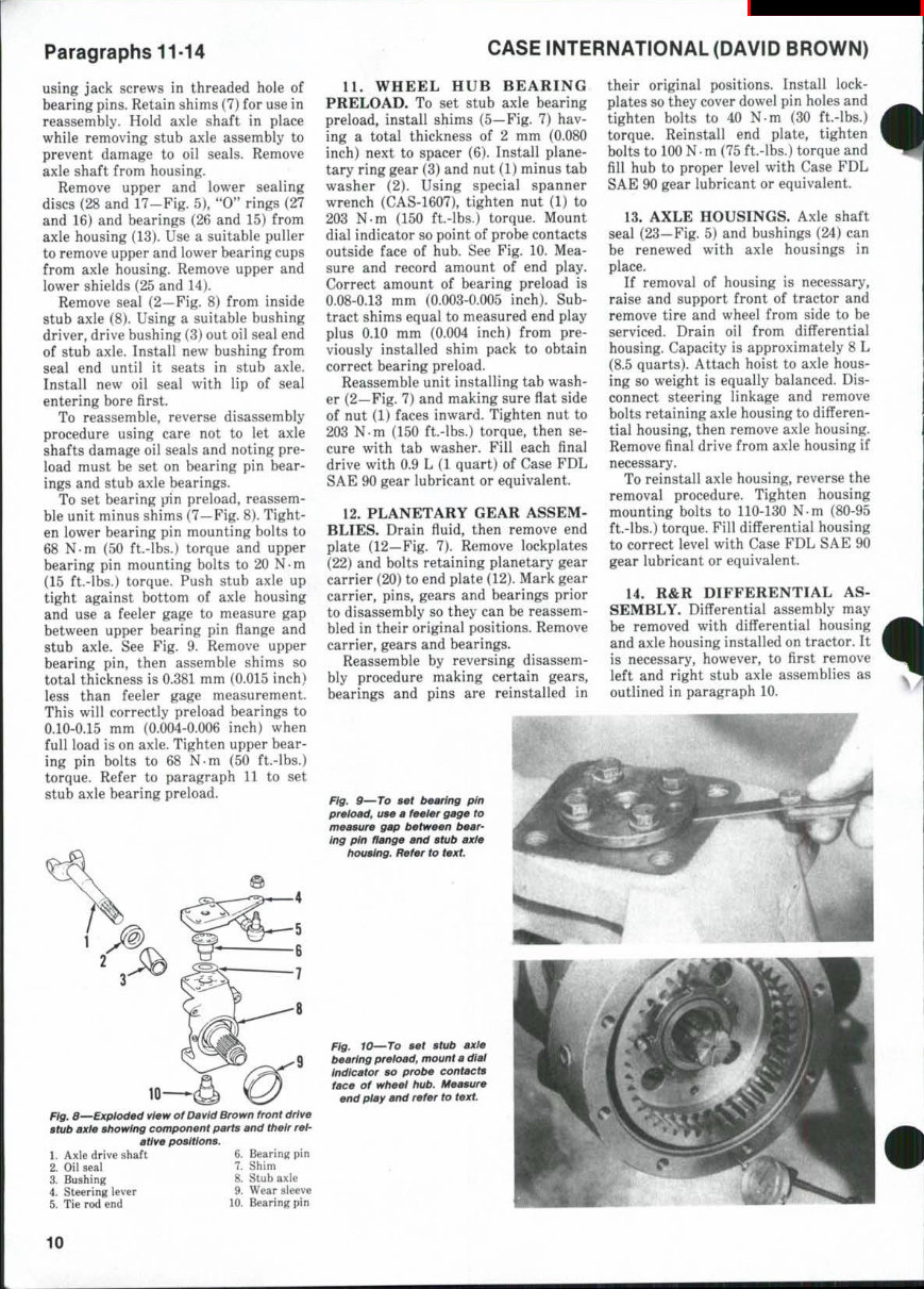 Case IH 1394 Service Repair Workshop Manual preview img 9
