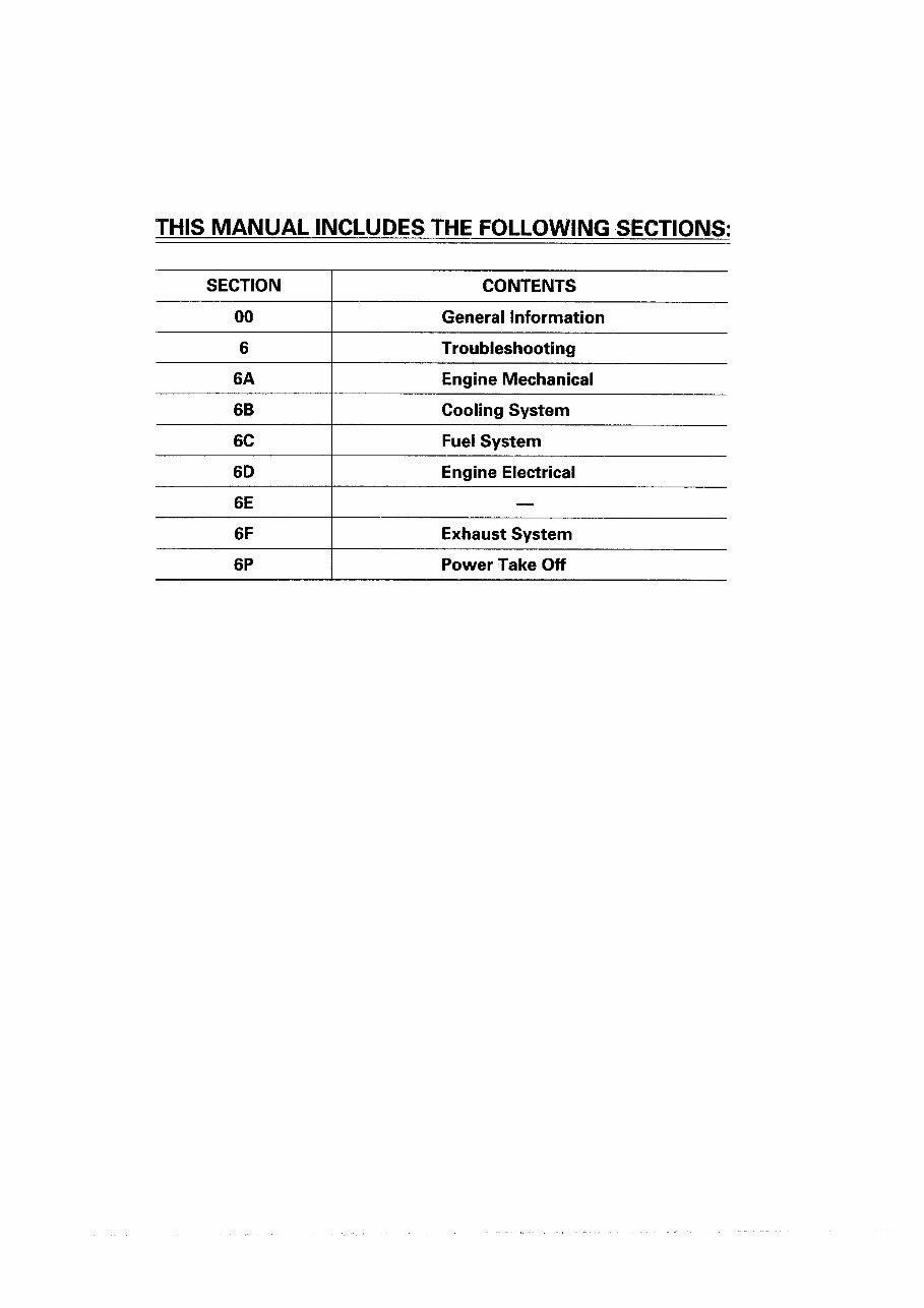 ISUZU 10PE1 8PE1 engine workshop repair manuals preview img 3