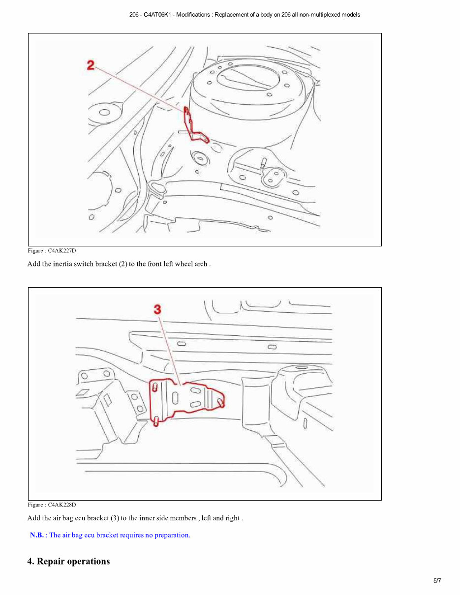 1998-2006 Peugeot 206 Service & Repair Manual preview img 8