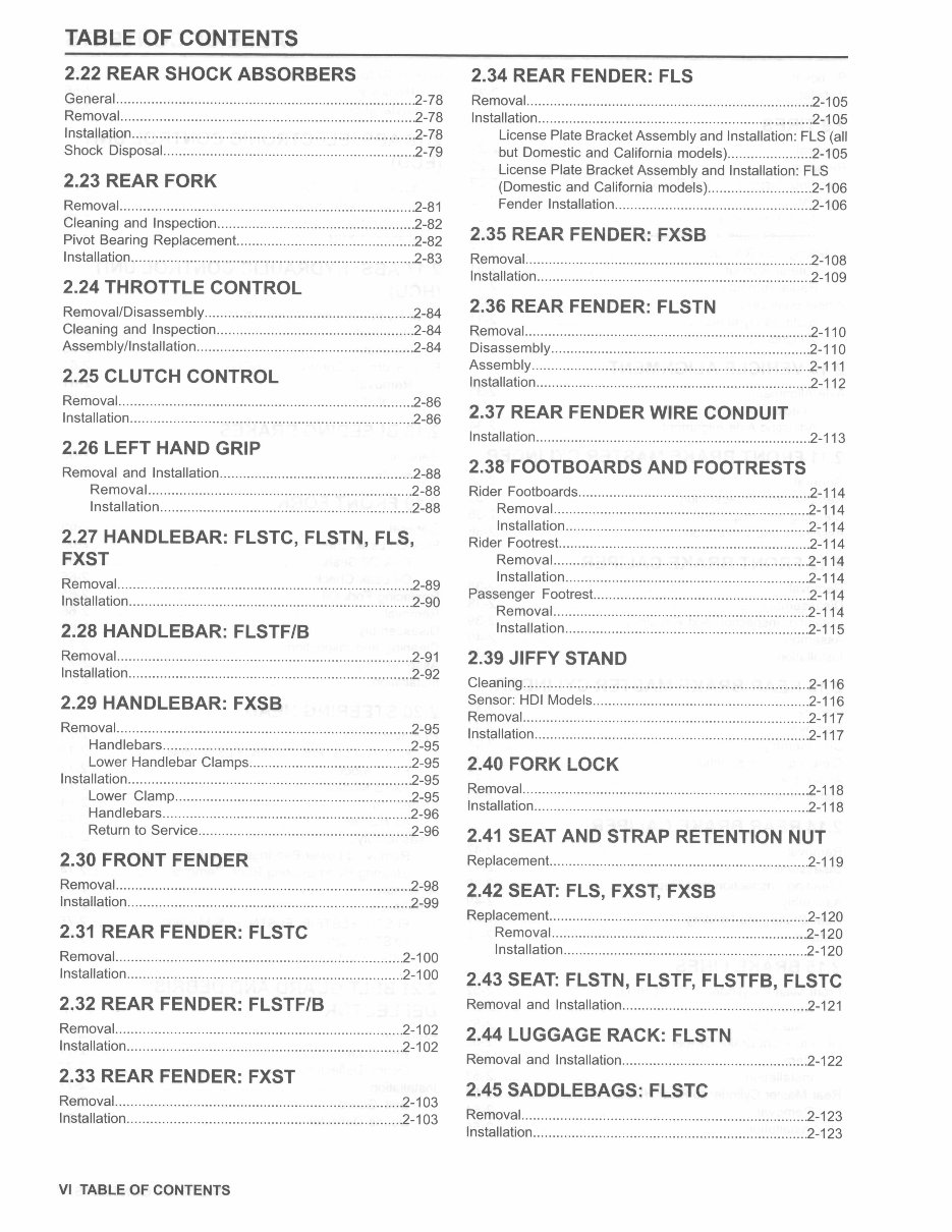 2015 Harley-Davidson FLS Softail Slim OEM Service & Repair Manual preview img 10