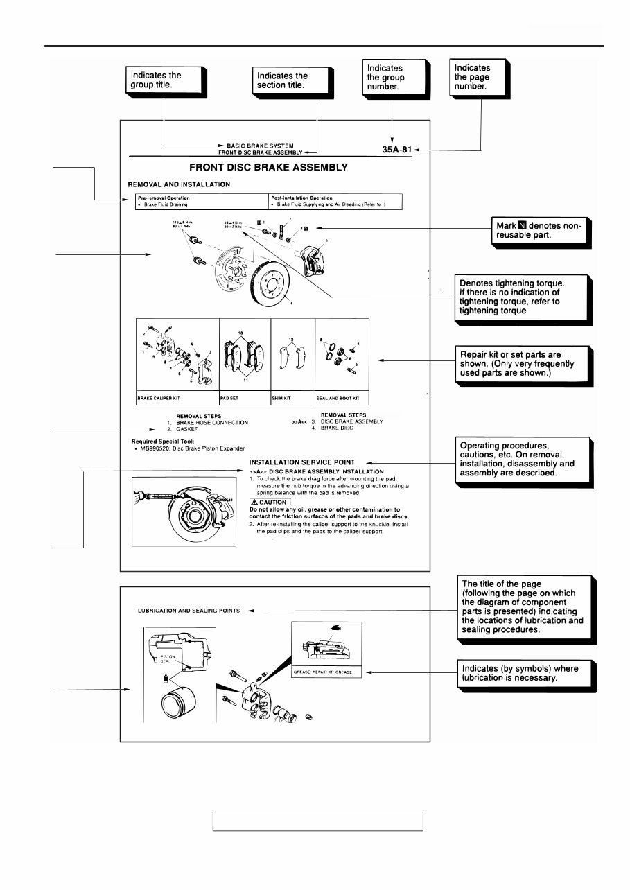 2002 MITSUBISHI ECLIPSE Service and Repair Manual preview img 5