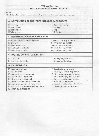 1996-1998 Yamaha YZF1000R Thunderace, YZF 1000 Service Manual Repair Manuals -and- Owner's Manual, Ultimate Set preview img 3