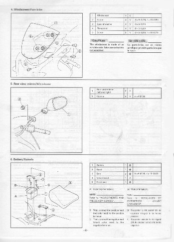 1996-1998 Yamaha YZF1000R Thunderace, YZF 1000 Service Manual Repair Manuals -and- Owner's Manual, Ultimate Set preview img 8