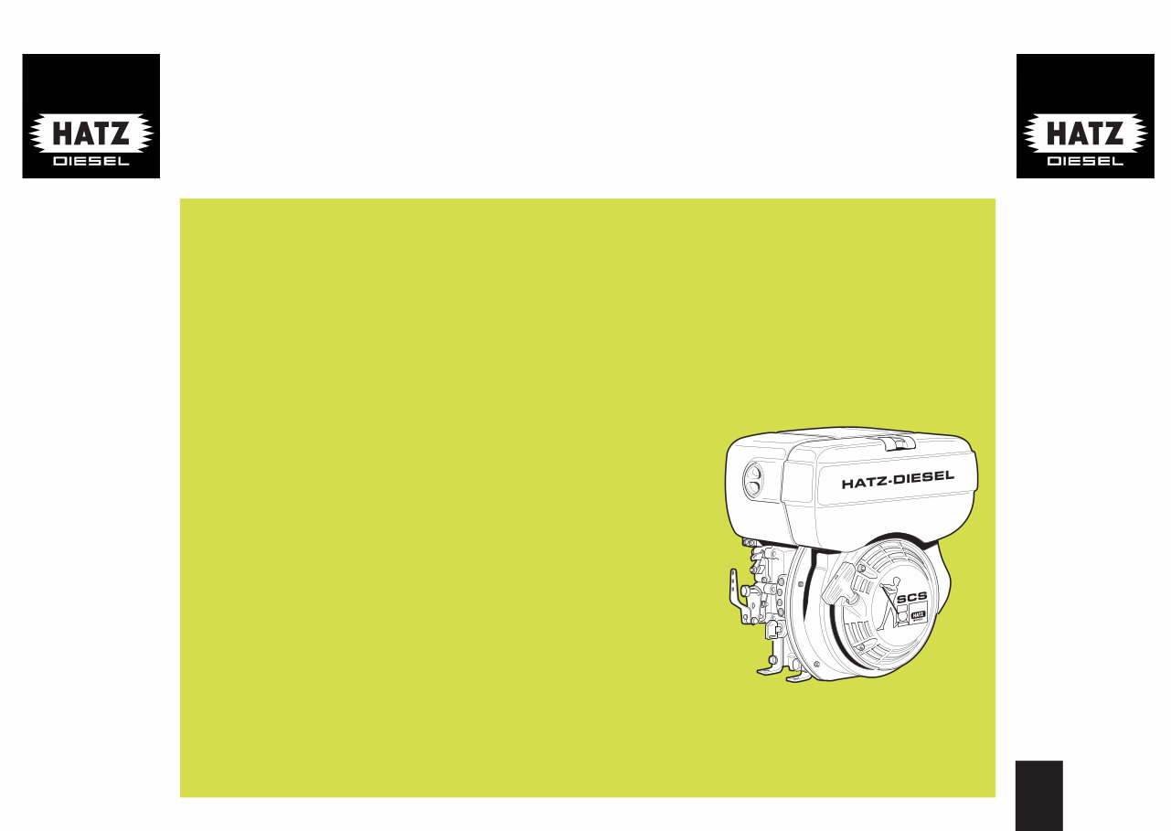 Hatz B-Series (1B20 / 1B27 / 1B30 / 1B40 / 1B50) Diesel Engine Service & Repair Manual preview img 1