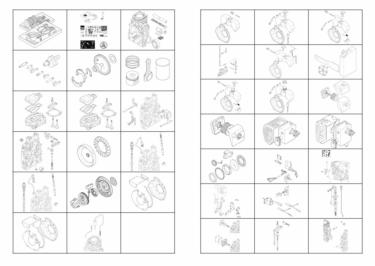 Hatz B-Series (1B20 / 1B27 / 1B30 / 1B40 / 1B50) Diesel Engine Service & Repair Manual preview img 3