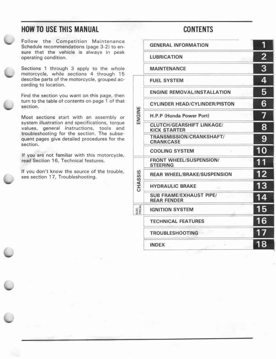 1986-1991 CR250R Service & Repair Manual preview img 3