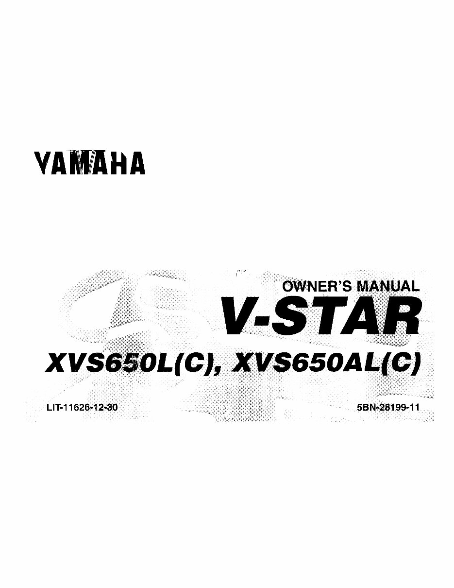 2001-2005 Yamaha V-Star 650 Custom, XVS650 VSTAR Service Manual Repair Manuals -and- Owner's Manual, Ultimate Set preview img 1