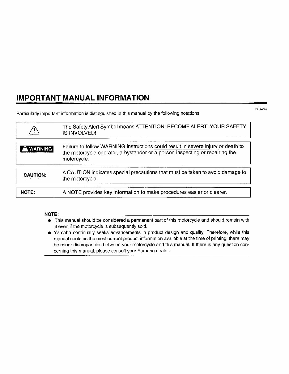 2001-2005 Yamaha V-Star 650 Custom, XVS650 VSTAR Service Manual Repair Manuals -and- Owner's Manual, Ultimate Set preview img 3