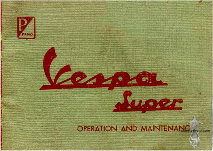 Piaggio Vespa 150 Service & Repair Manual preview img 1