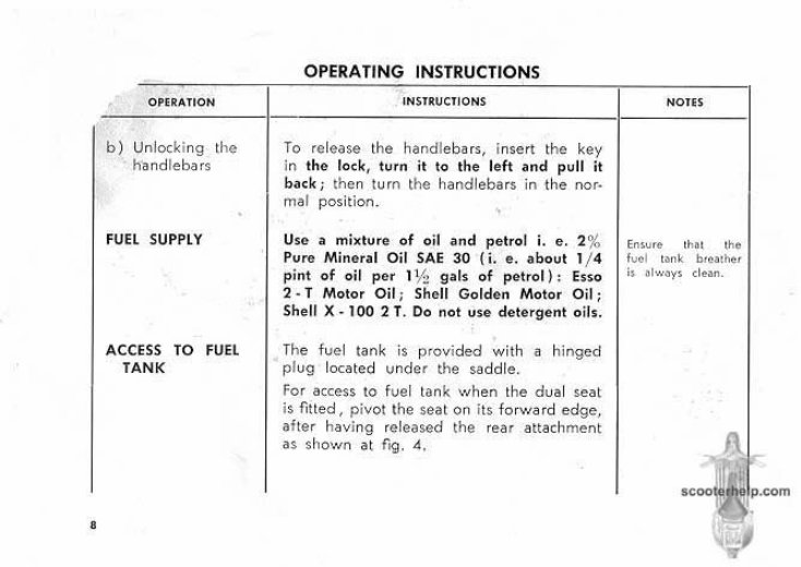 Piaggio Vespa 150 Service & Repair Manual preview img 9