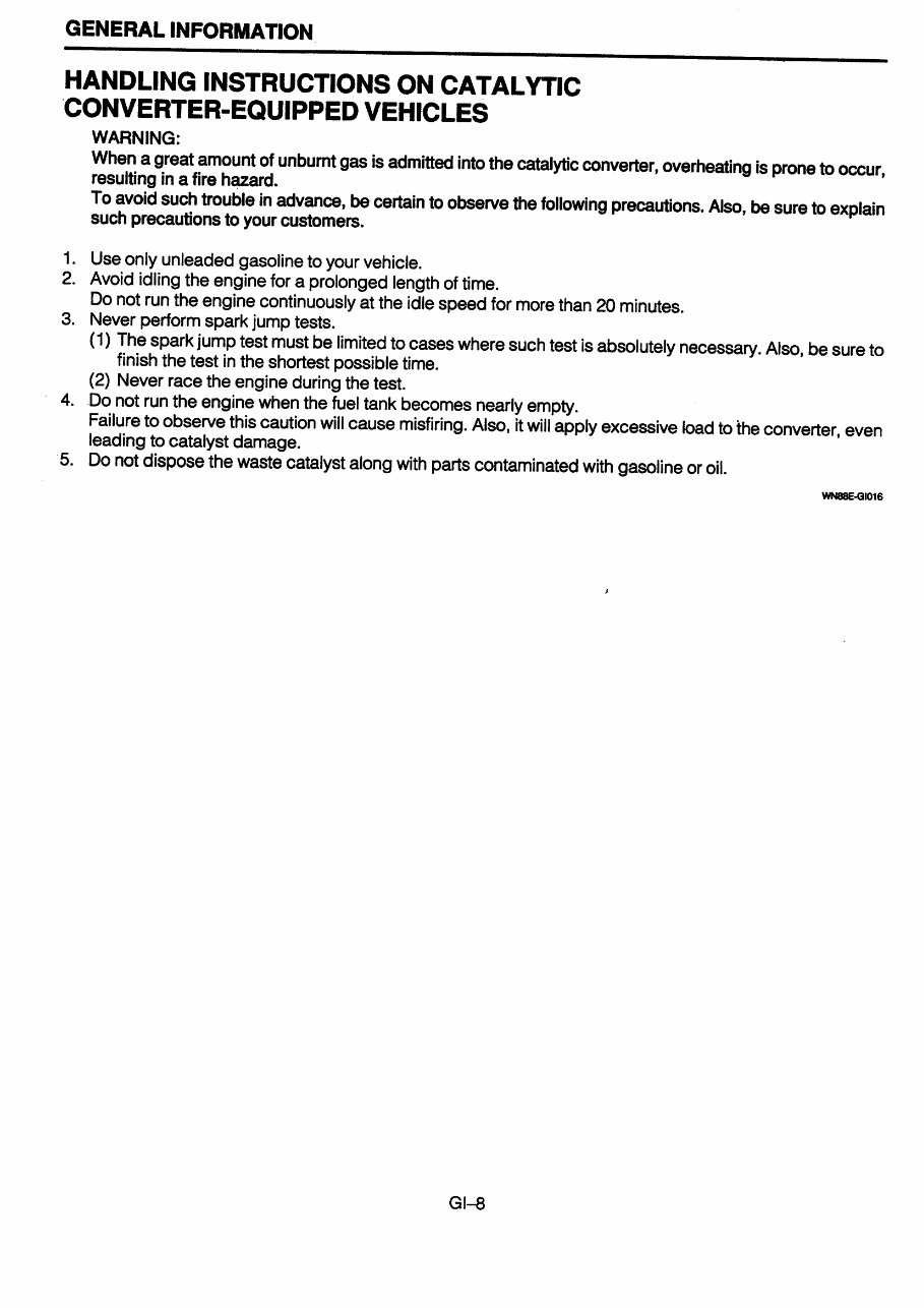1987-1998 Daihatsu Feroza Repair Manual preview img 10