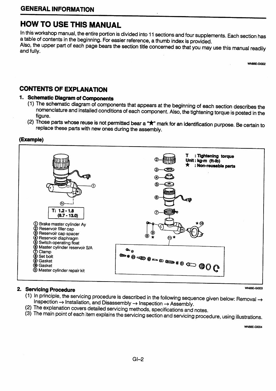 1987-1998 Daihatsu Feroza Repair Manual preview img 4
