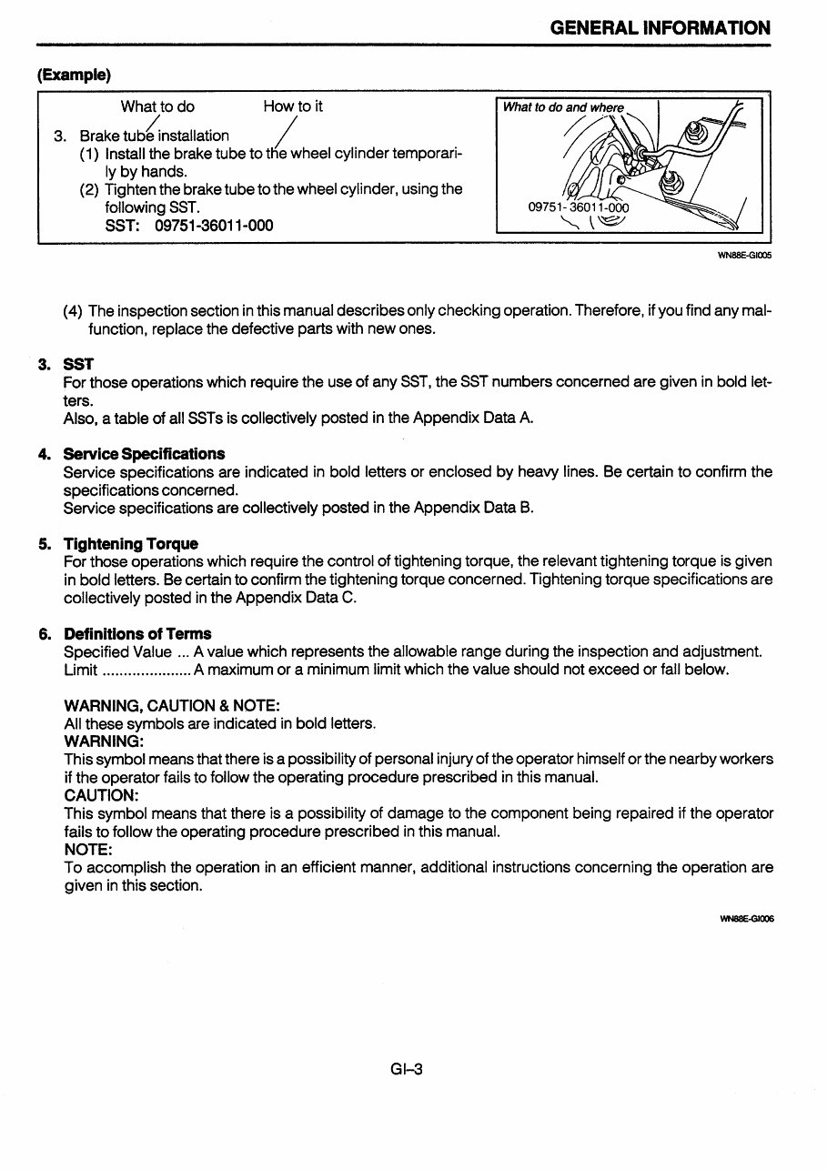 1987-1998 Daihatsu Feroza Repair Manual preview img 5