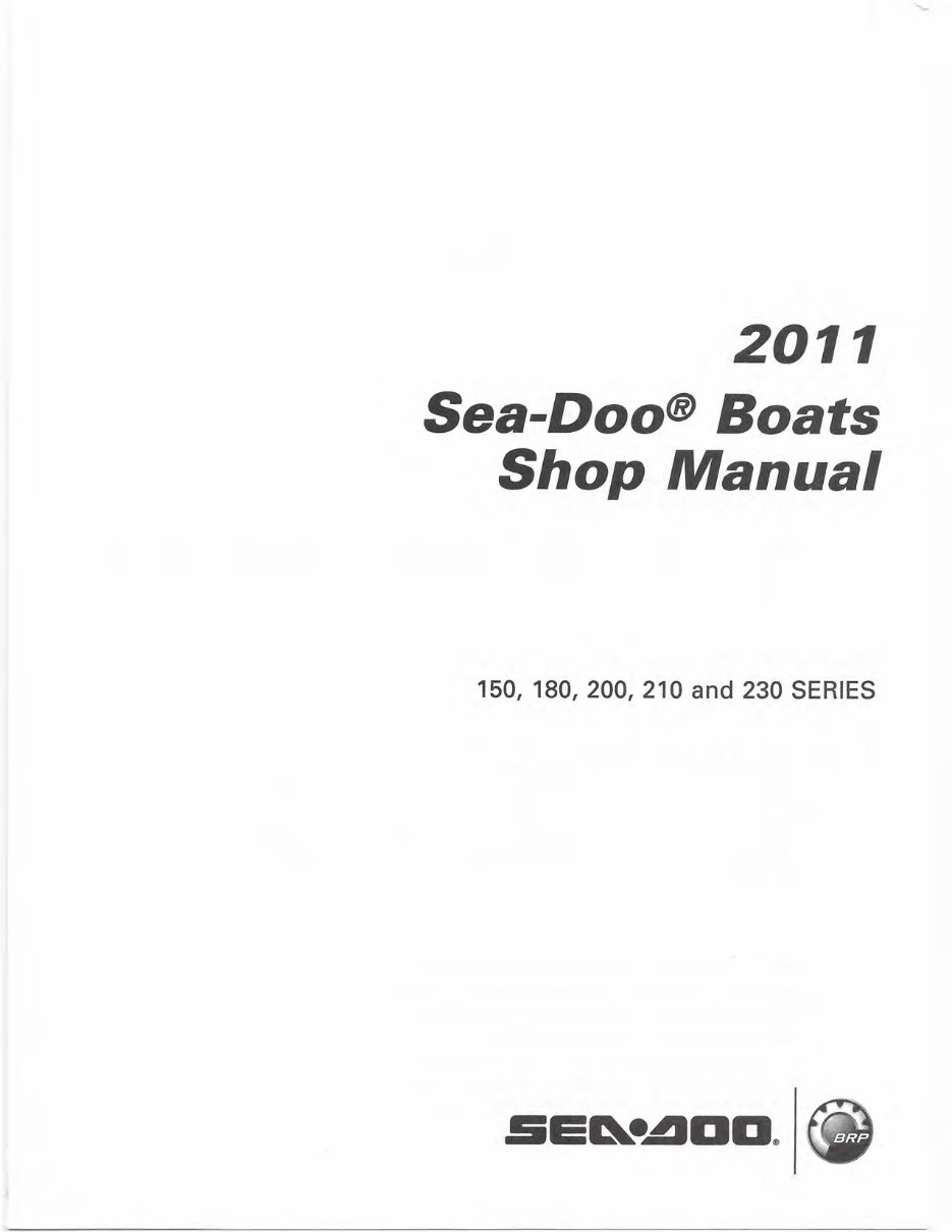2010 SeaDoo Challenger 180 Service & Repair Manual preview img 2