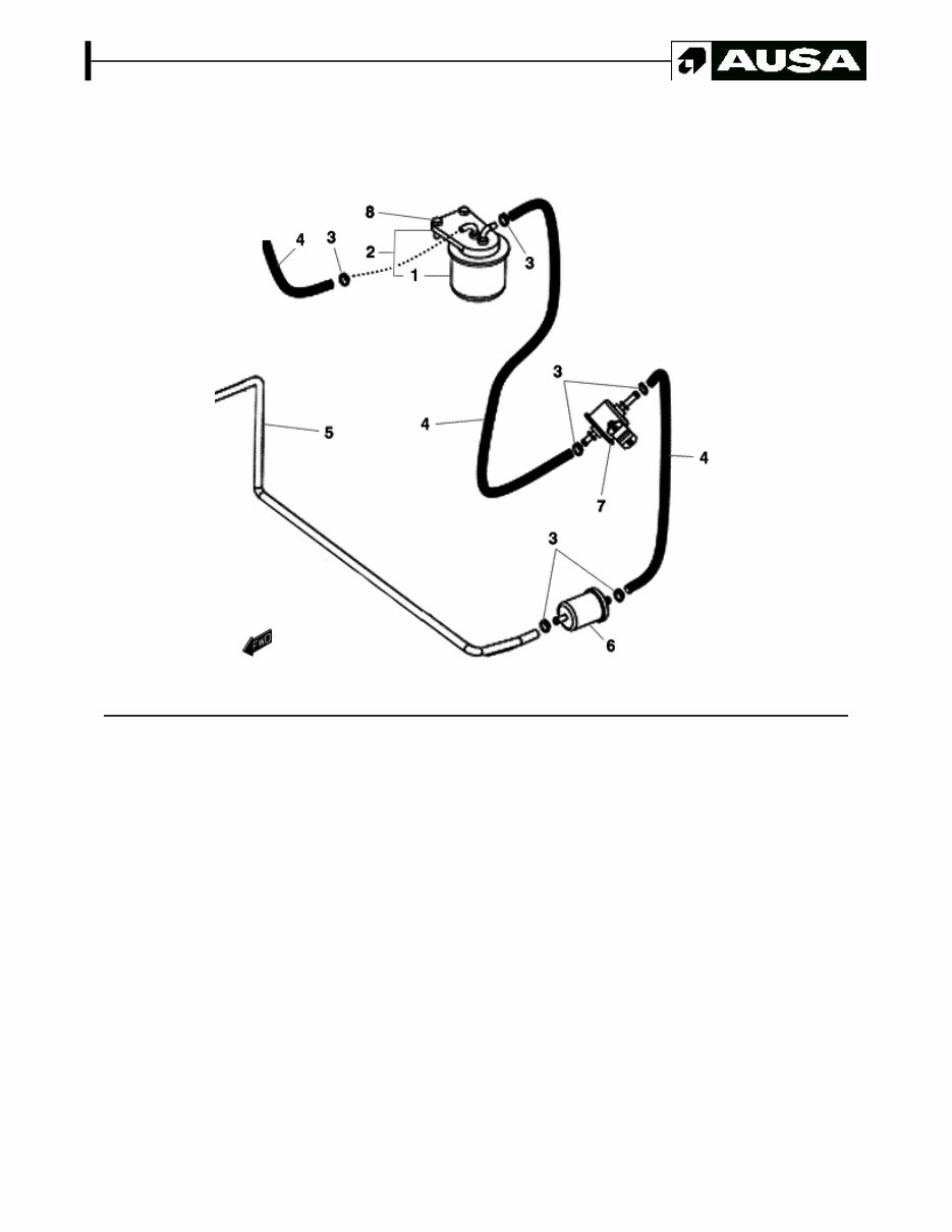 AUSA T 204 H, T204H Forklift Parts Manual preview img 10