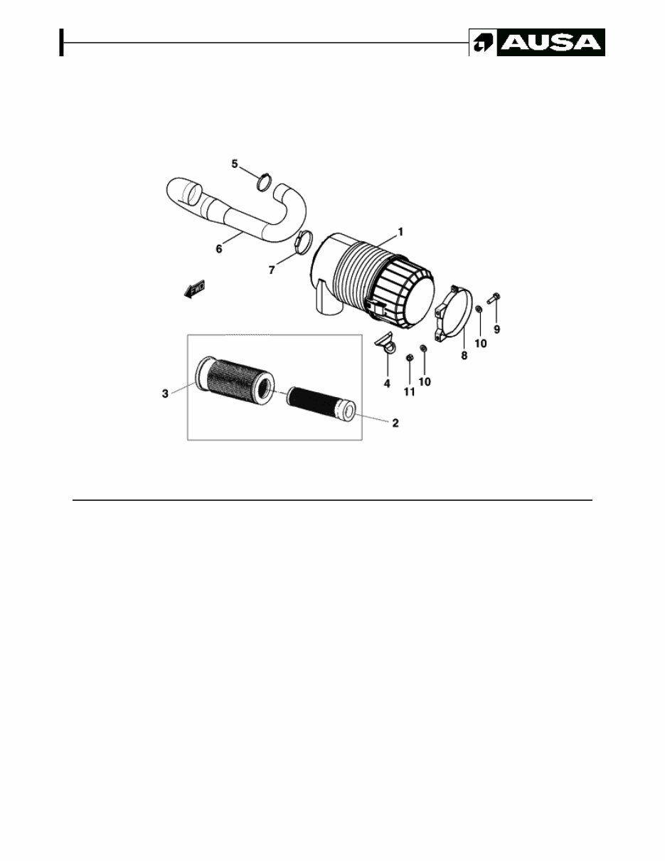 AUSA T 204 H, T204H Forklift Parts Manual preview img 8