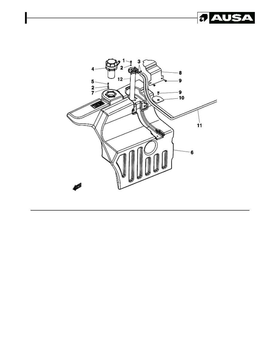 AUSA T 204 H, T204H Forklift Parts Manual preview img 9