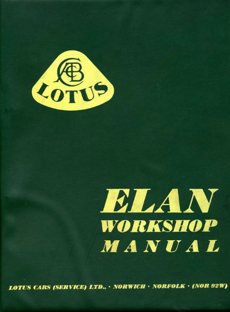 1962-1975 Lotus Elan Service & Repair Manual | eManualOnline
