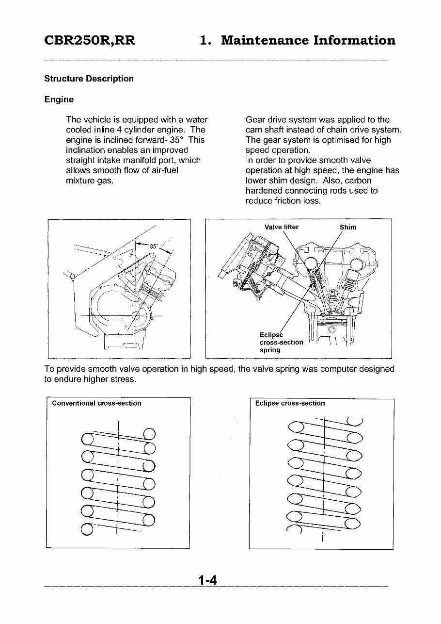 1986-1998 Honda CBR250 Four CBR250R CBR250RR Service & Repair Manual preview img 6