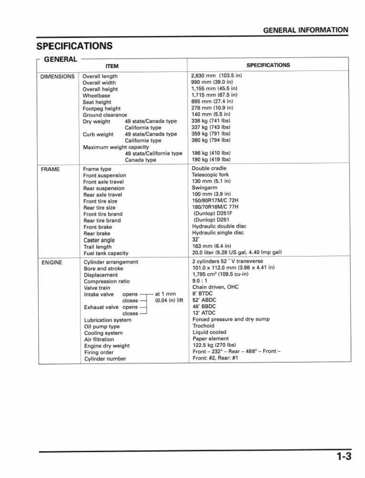 2002-2003 Honda VTX1800R S Service Repair Manual ( 02 03 ) preview img 4