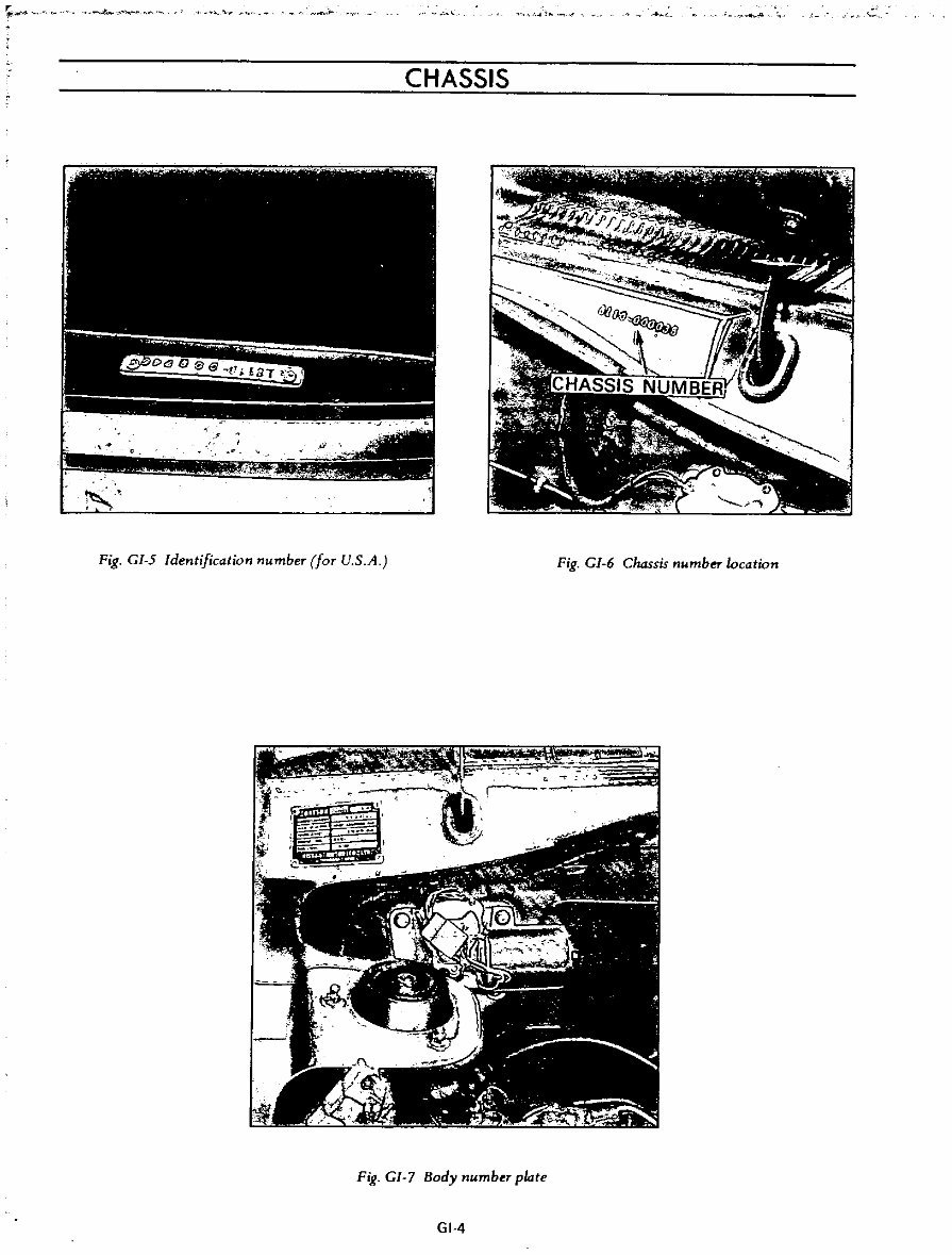 Datsun 1200 B110 Series Chassis & Body Service & Repair Manual preview img 8