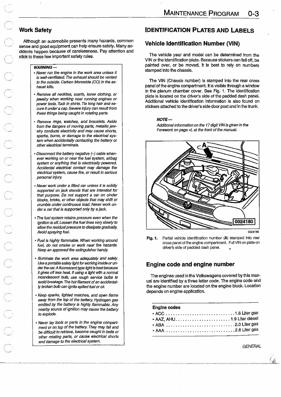 1993-1999 Volkswagen Golf Service & Repair Manual preview img 9