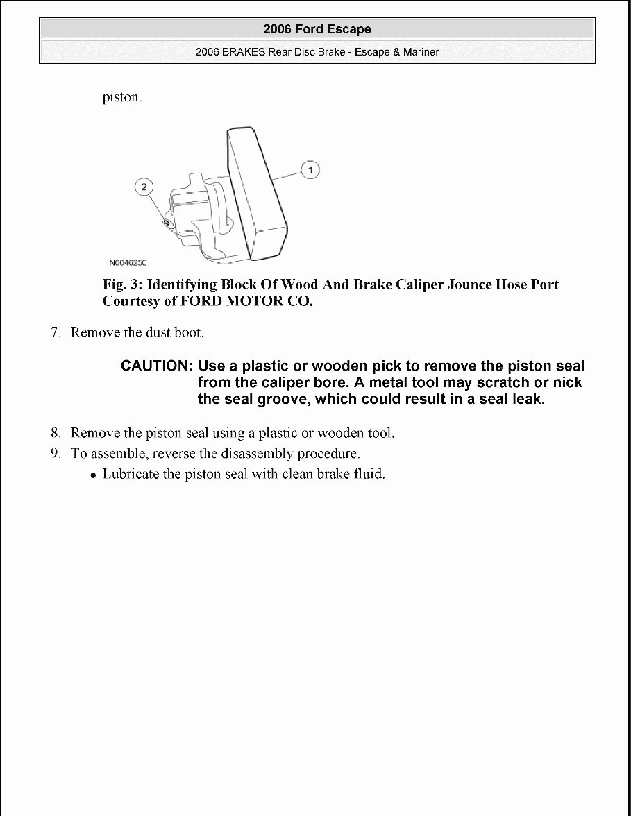 2005-2008 Ford Escape Hybrid Service & Repair Manual preview img 10