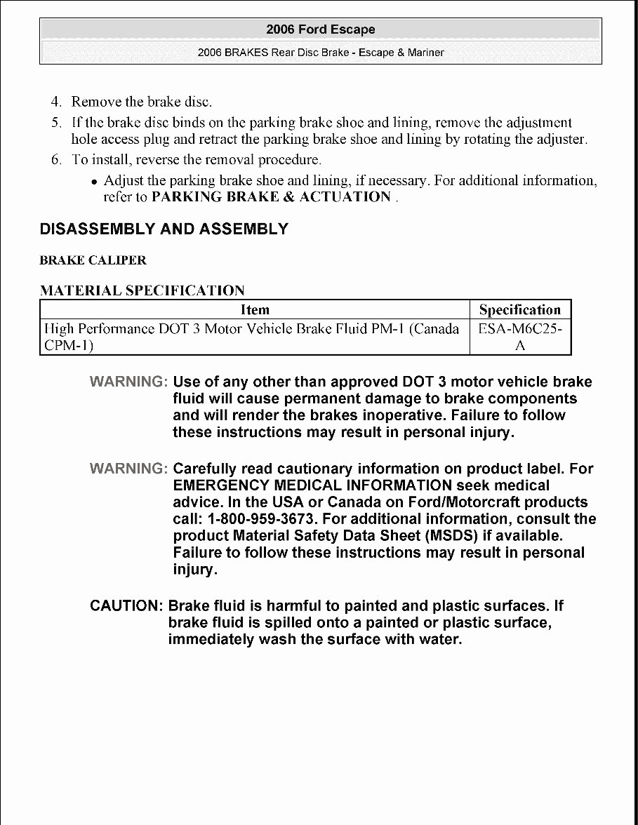 2005-2008 Ford Escape Hybrid Service & Repair Manual preview img 8