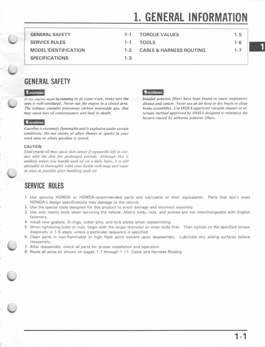 1985-1997 XR80R / XR100R Service & Repair Manual preview img 5