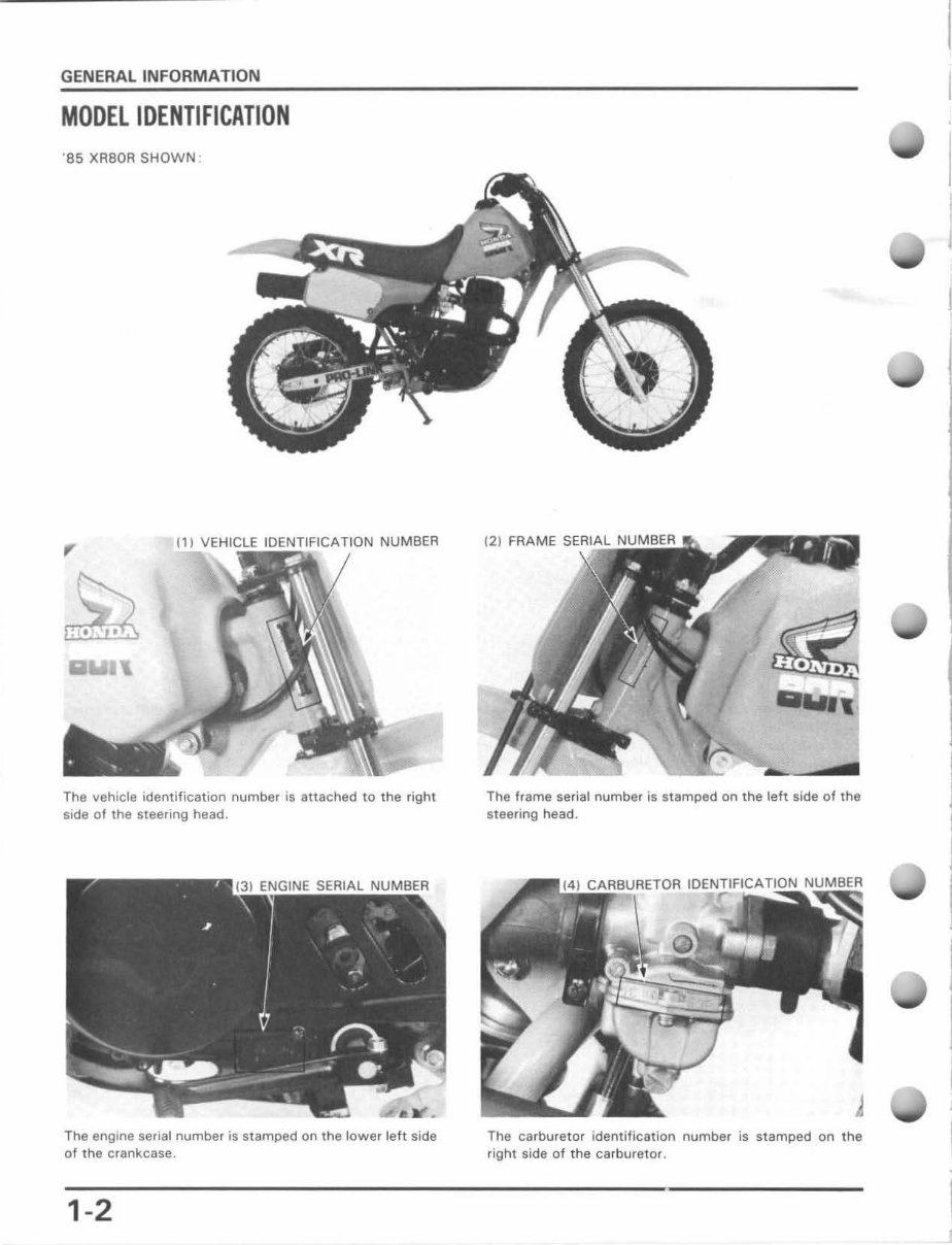 1985-1997 XR80R / XR100R Service & Repair Manual preview img 6