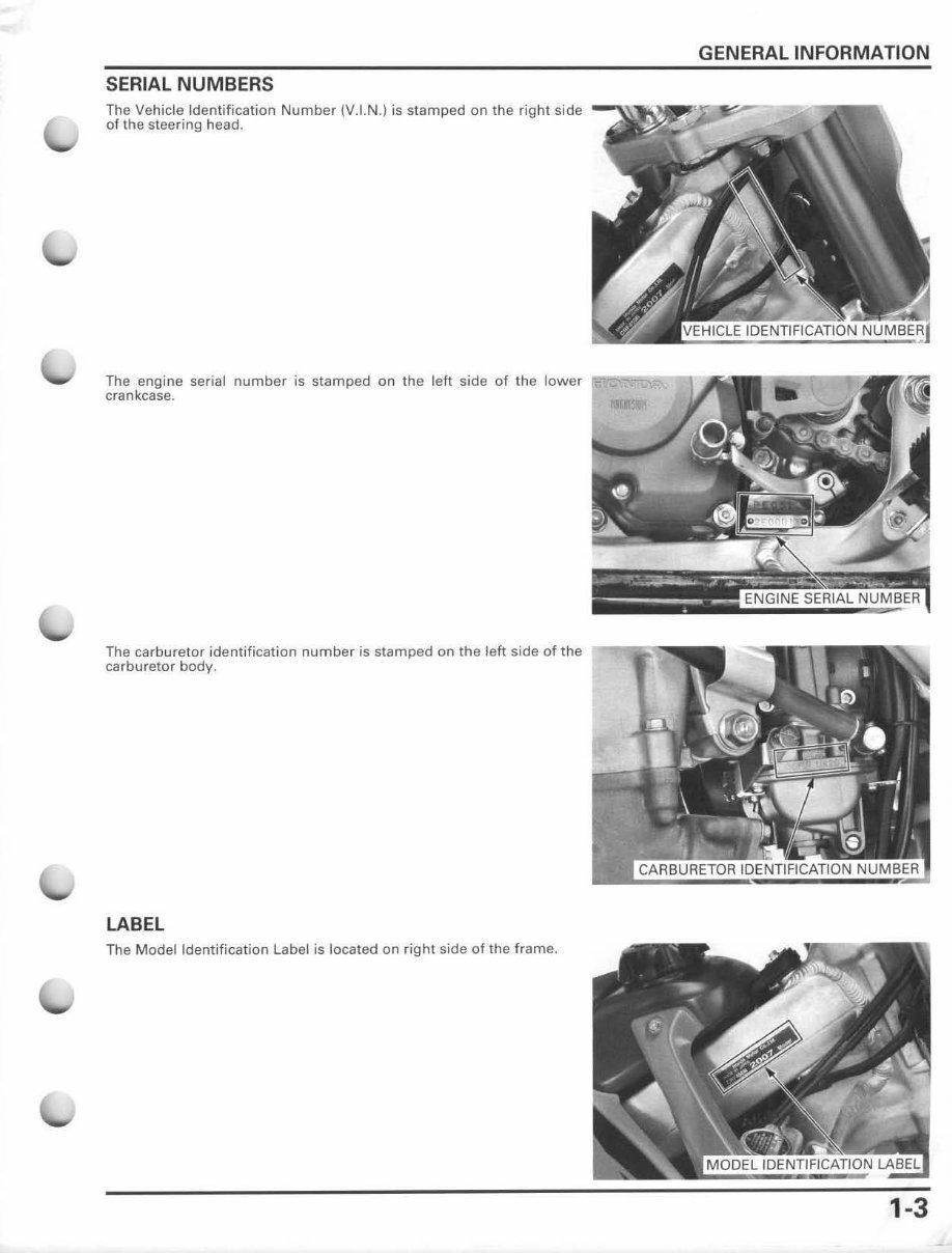 2007-2008 CRF450R Service & Repair Manual preview img 7