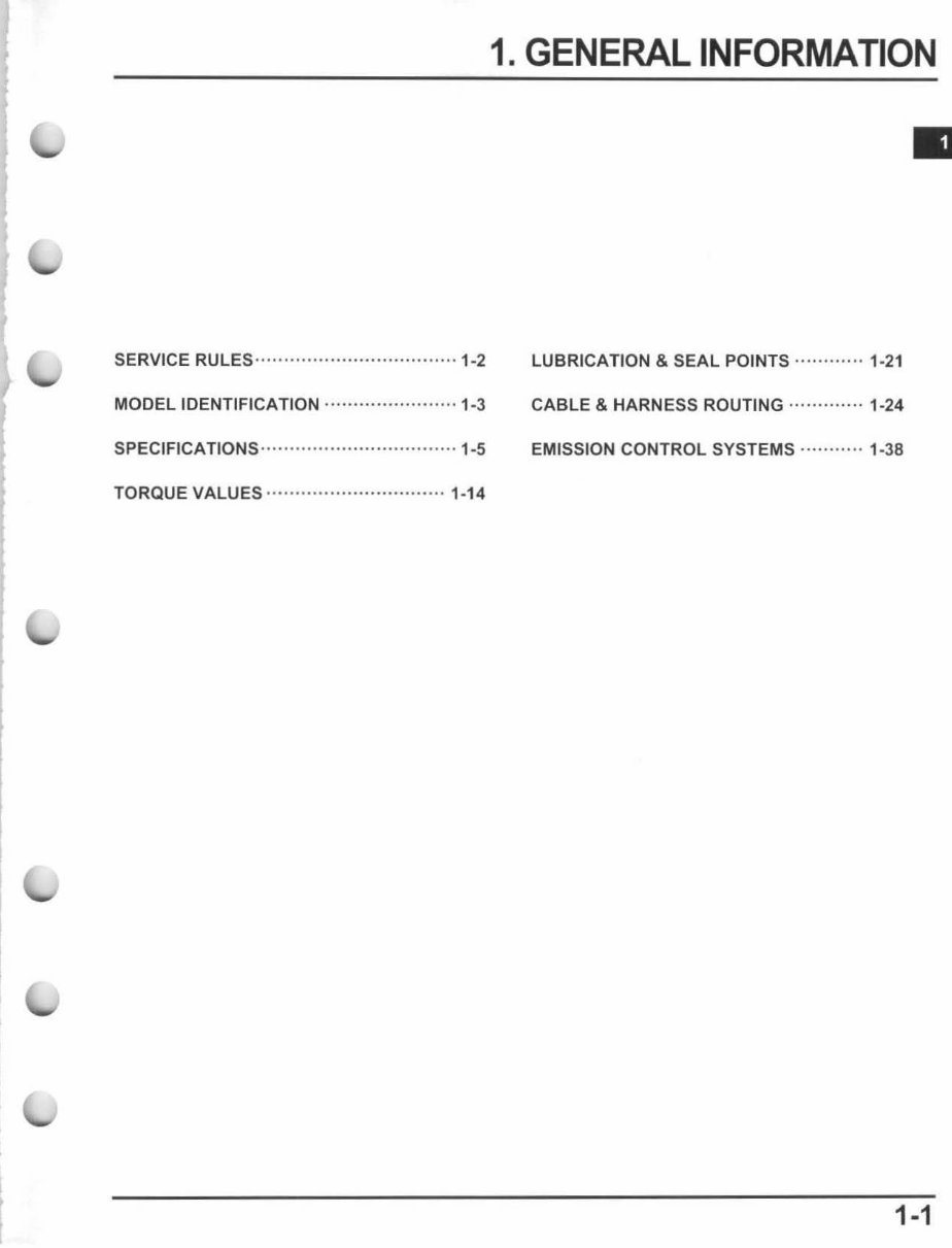 2014-2016 Honda TRX420 FourTrax Rancher ATV (FA/TM/TE/FM/FE) OEM Service & Repair Manual preview img 7