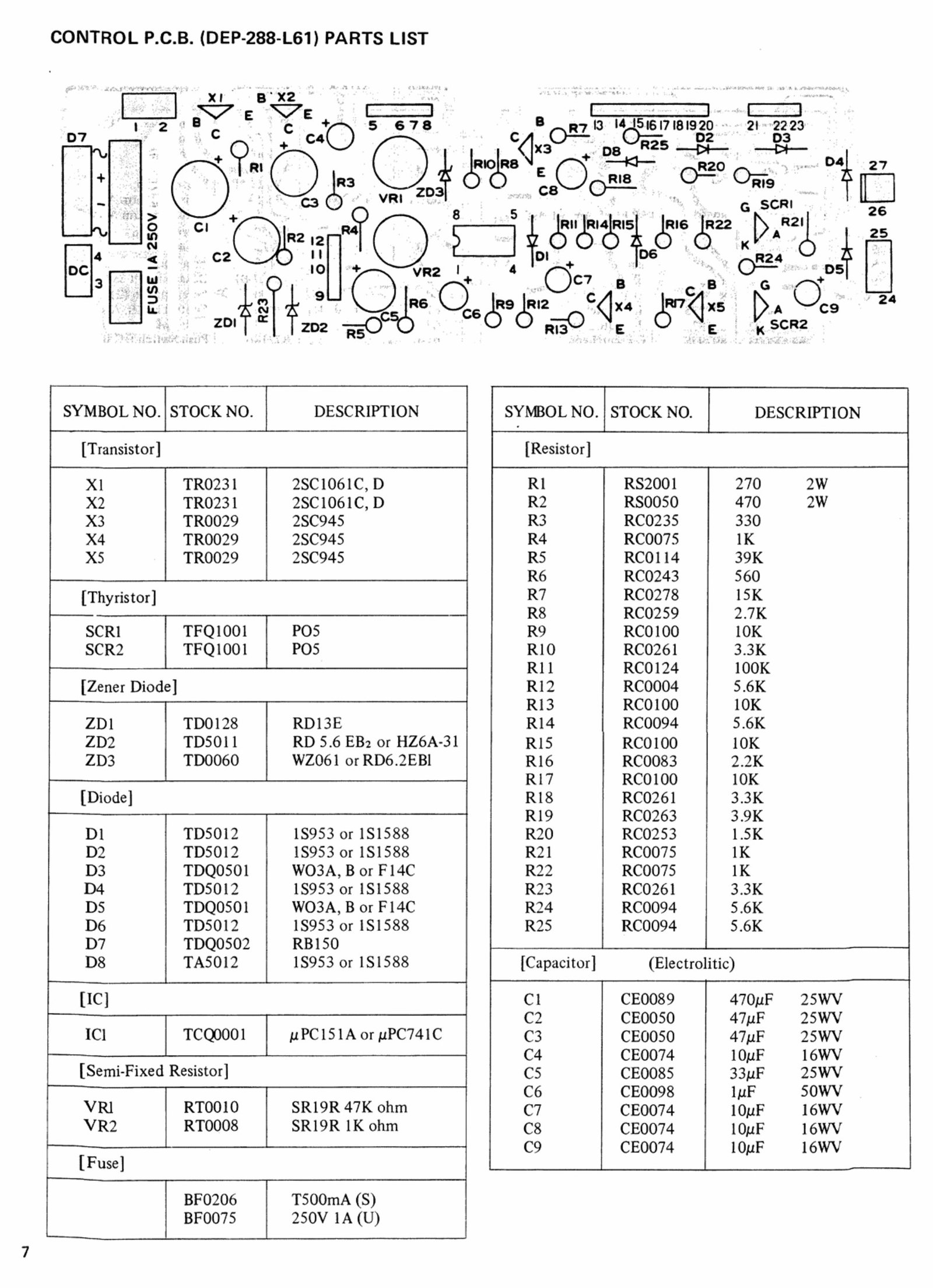 Luxman PD-277 Turntable , Original Service Manual preview img 8