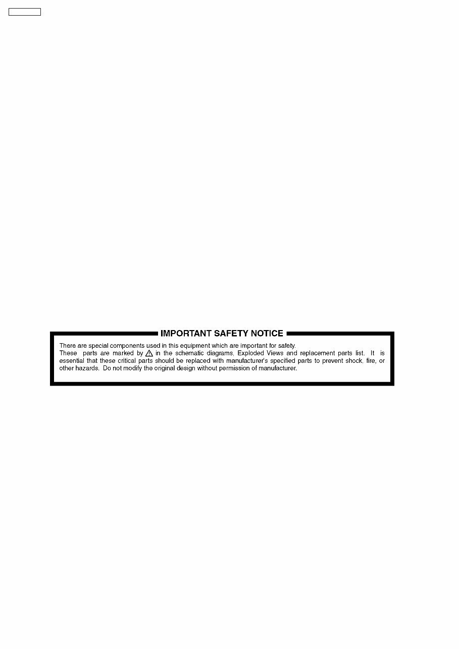 Panasonic DMR-EZ27 EZ27EB Service Manual and Repair Guide preview img 4