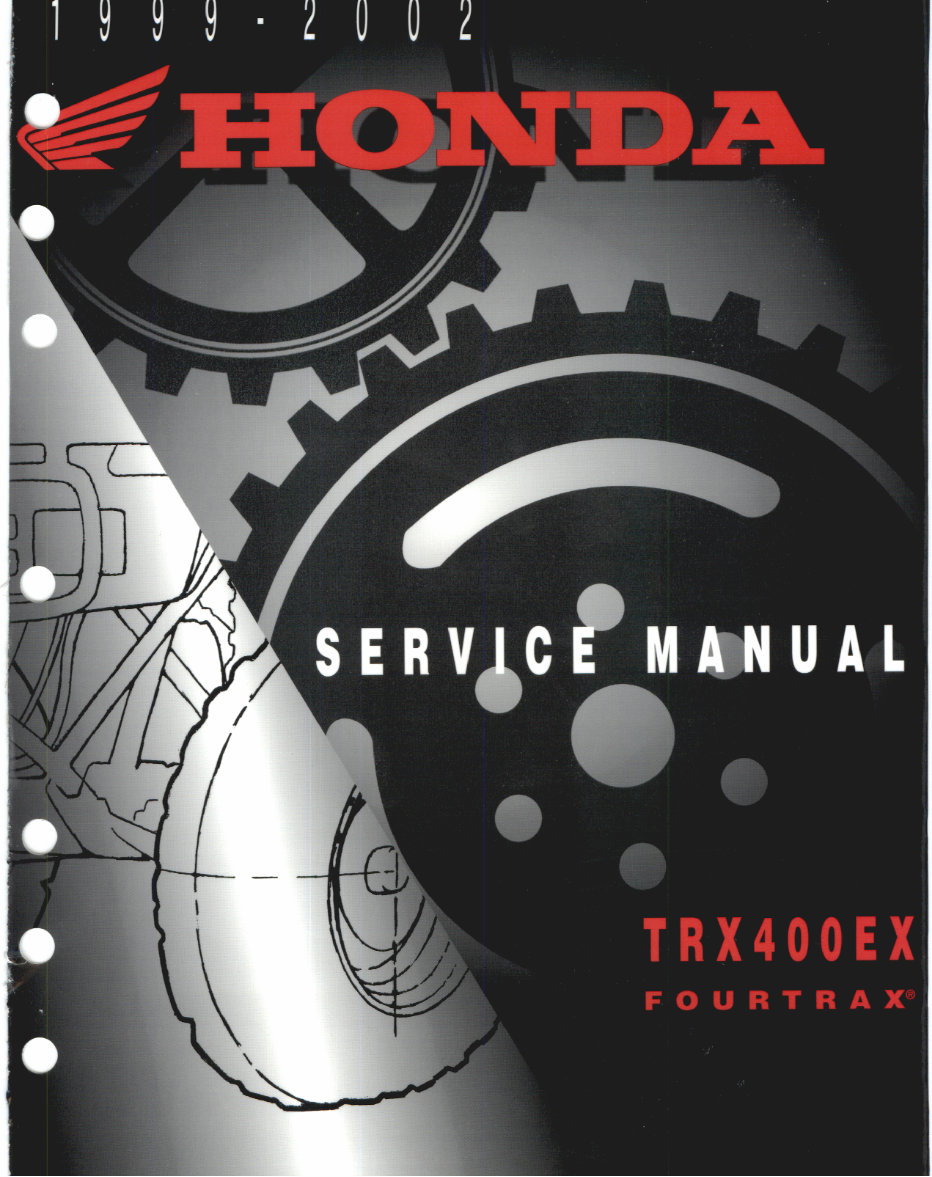 HONDA TRX 400EX 1999-2002 Service Manual preview img 1