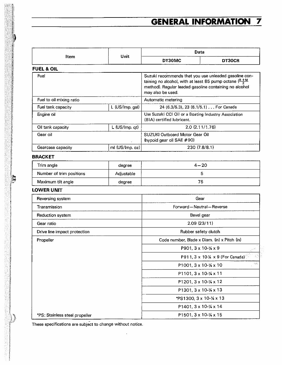 1988-1999 Suzuki DT25C DT35C 2-Stroke Outboard Repair Manual preview img 6